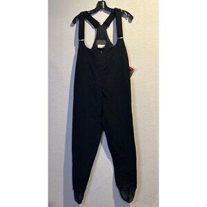 Vtg Roffe Women's 12 Nylon Wool Blend Stretch Ski Suit Bib Pants NEW